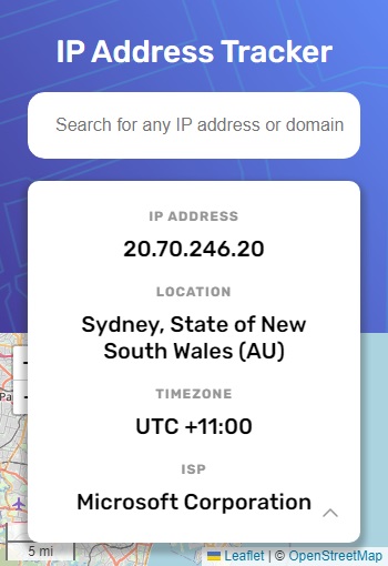 IP Tracker project image